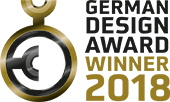 Vincitore del German Design Award 2018