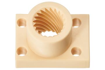 drylin® madreviti con flangia per moduli lineari SHT-2018 filettatura destra