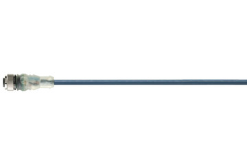 chainflex® cavo di connessione dritto con LED M12 x 1, CF.INI CF9