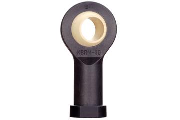 Testa a snodo con filettatura interna, KBRM, calotta sferica iglidur® W300, mm