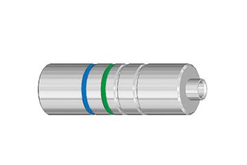 Inserto di posizionamento per crimpatrice manuale