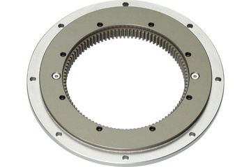 iglidur® ralla, PRT-04, anello interno dentato in alluminio, alloggiamento in alluminio, elementi di scorrimento in iglidur® J