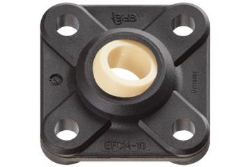 Cuscinetti flangiati con 4 fori di montaggio, EFSM, igubal®, calotta sferica iglidur® J