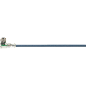 chainflex® cavo di connessione angolato con LED M12 x 1, CF.INI CF9