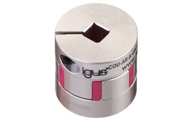 Accoppiamento a ganasce con blocco asse quadrato