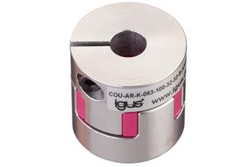 Accoppiamento a ganasce con blocco asse tondo