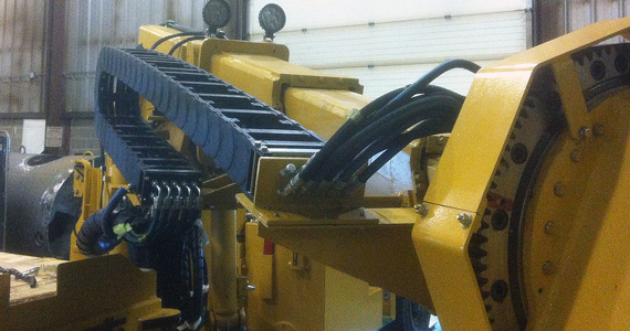 Piattaforma di lavoro per la costruzione di gallerie