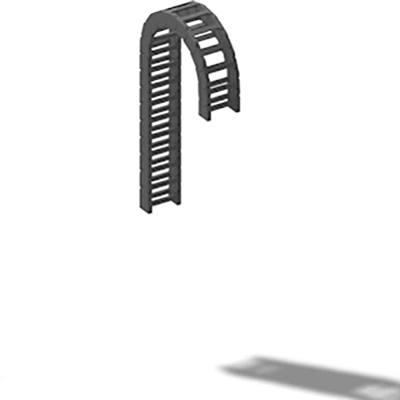 Catena portacavi verticale