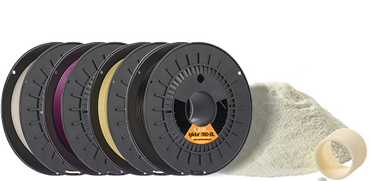 Tribo-filamenti e polvere di sinterizzazione laser