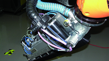 Robot multiasse con cavi bus