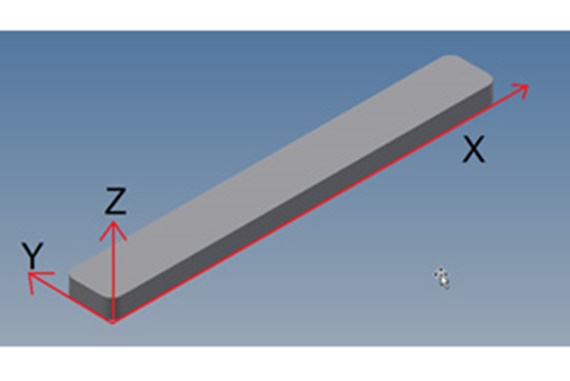 Direzione della costruzione XY