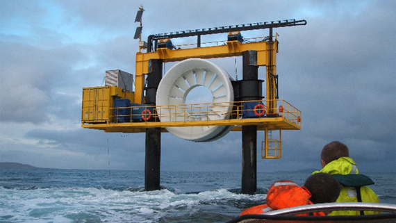 Turbina mareomotrice Tocardo