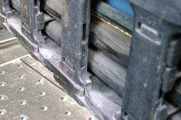 Alimentazione di energia con tubi usurati