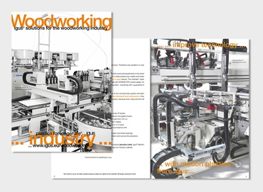 Brochure settore lavorazione del legno