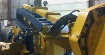 Piattaforma di lavoro per la costruzione di gallerie