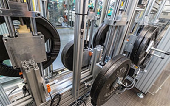 Confronto di usura azionamento a vite