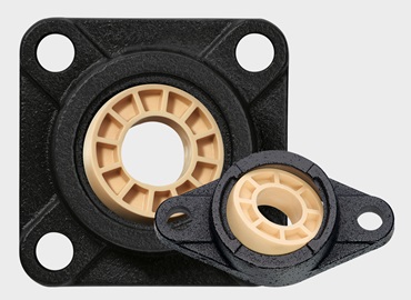 Supporti in ghisa igubal con cuscinetti autoallineanti in polimero iglidur J