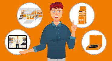 Possiamo proporvi: fiera virtuale, evento "in-house", display e corner igus, box campioni individuali