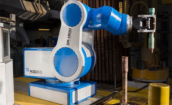Robot per piattaforma di trivellazione