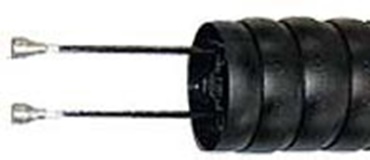 Meccanismo elastico con tiranti in fibra ottica integrati