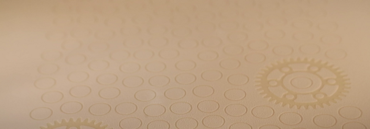 I componenti sono stampati in 3D con il metodo della sinterizzazione laser.