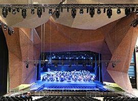 Palcoscenico del teatro