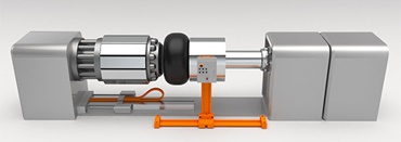 Macchina per la costruzione e l'assemblaggio dei pneumatici