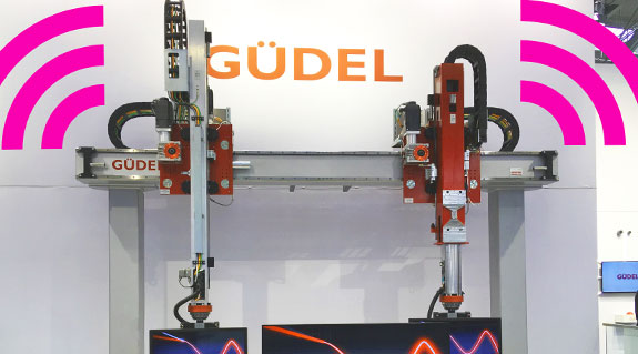 Güdel relies on condition monitoring for the energy chains on linear robots